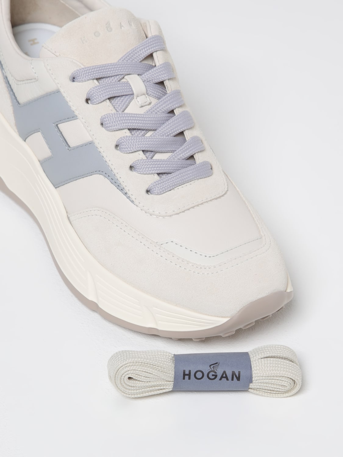 スニーカー HOGAN Woman Sneakers Sky Blue HXW6690FR30U7G 0ZB0 HOGAN: Sneakers woman - Sky Blue | Hogan sneakers