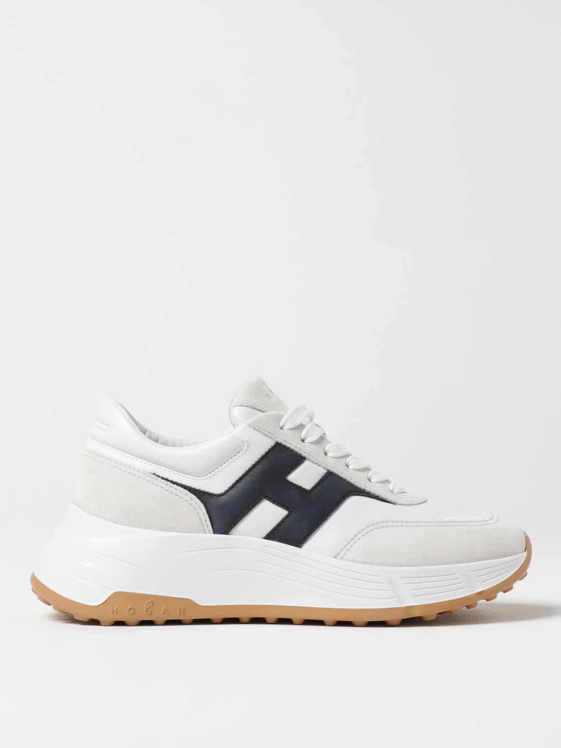 スニーカー HOGAN Women Sneakers HXW6690FR30U7I0351 WHITE Sneakers Hogan Hi-Fi WHITE, SILVER for Woman