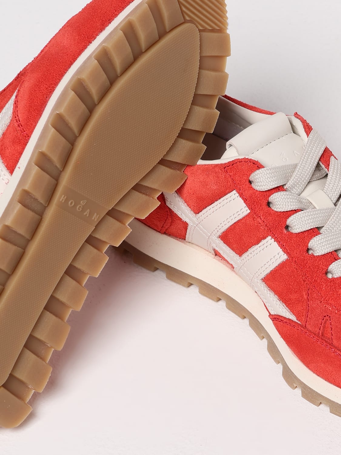 スニーカー HOGAN Woman Sneakers Red HXW6710FP00U49 0USA HOGAN: Sneakers woman - Red | Hogan sneakers HXW6710FP00U49