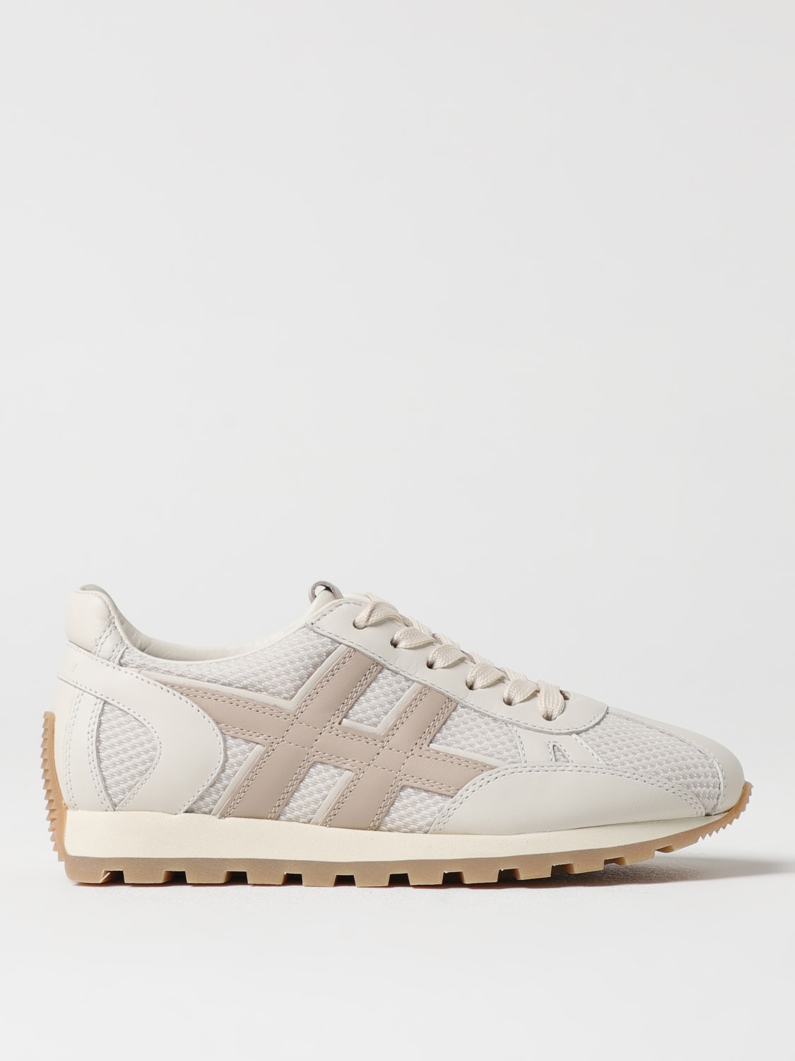 スニーカー HOGAN Women Sneakers HXW6710FQ80U6S 0 Beige HOGAN: Sneakers woman - White | Hogan sneakers