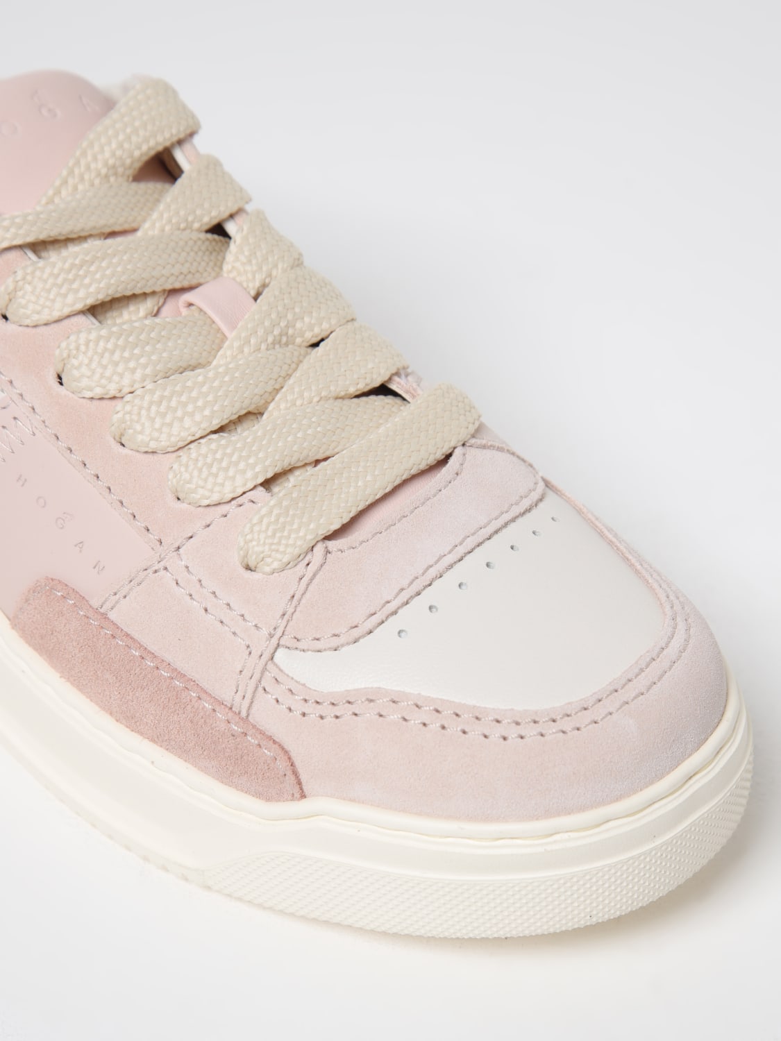 HOGAN: Sneakers woman - Pink | Hogan sneakers HXW6670FQ00ODZ