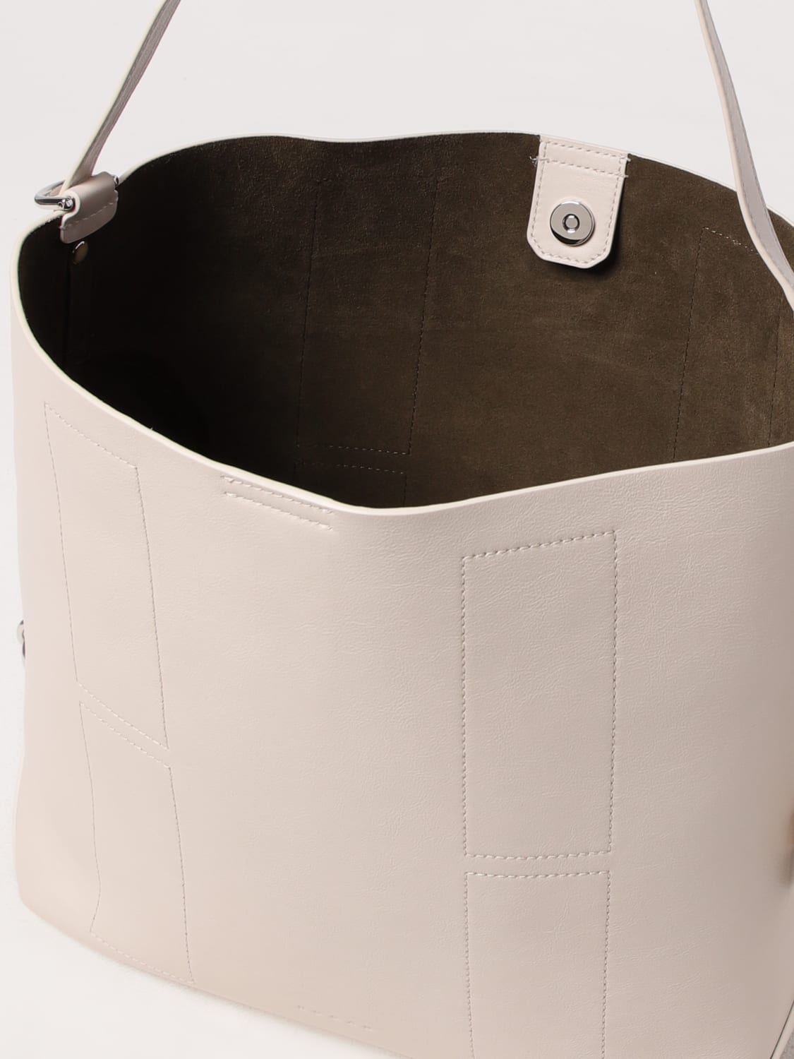 HOGAN MINI BAG: Shoulder bag woman Hogan, White - Img 4