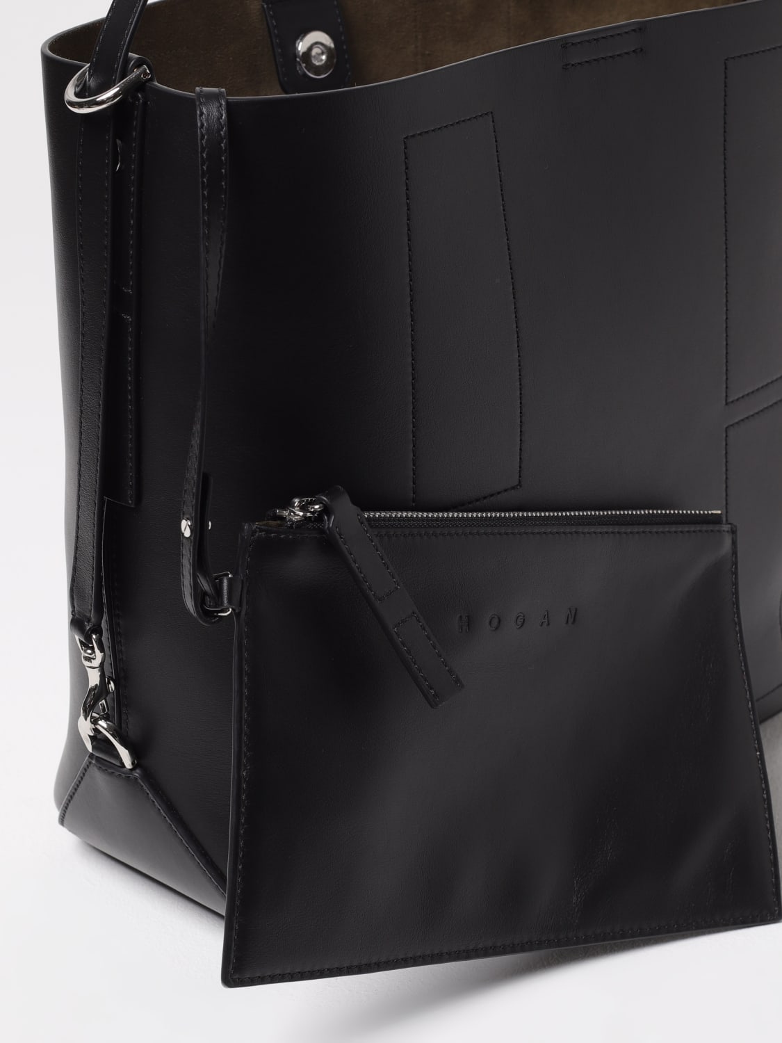 HOGAN MINITASCHE: Schultertasche damen Hogan, Schwarz - Img 3