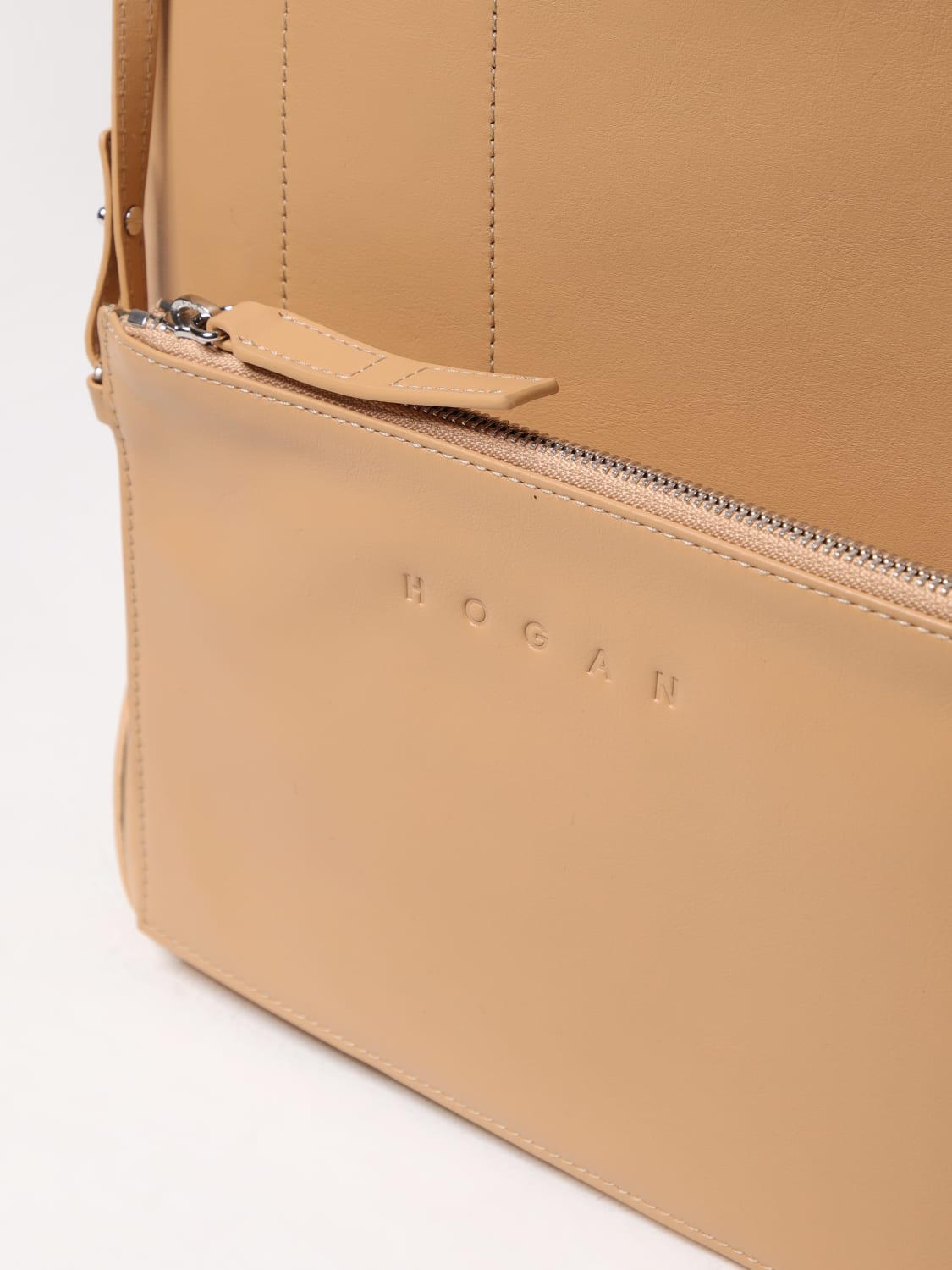 HOGAN MINI BOLSO: Bolso de hombro mujer Hogan, Beige - Img 3