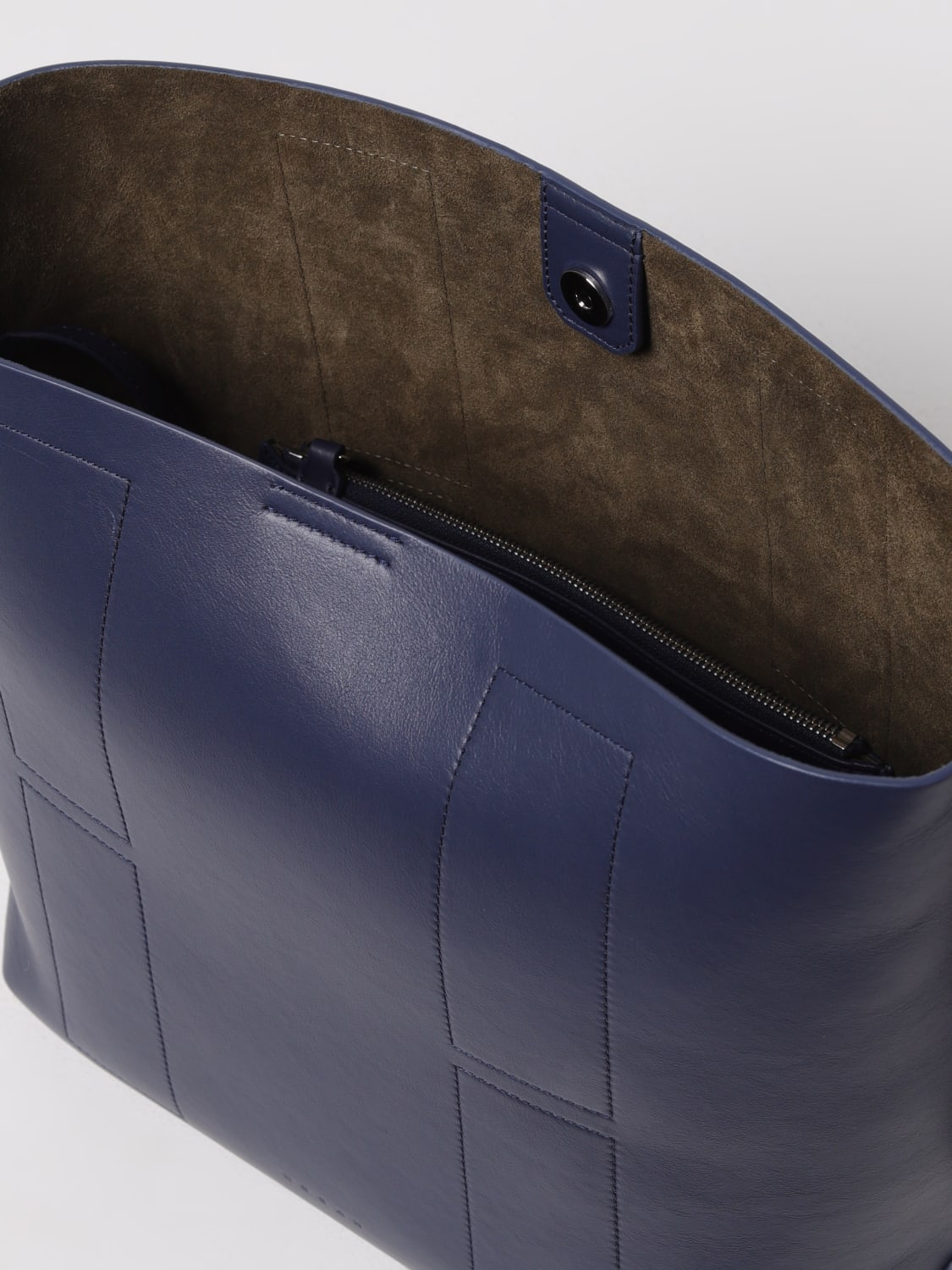 HOGAN MINI SAC: Sac porté épaule femme Hogan, Indigo - Img 4