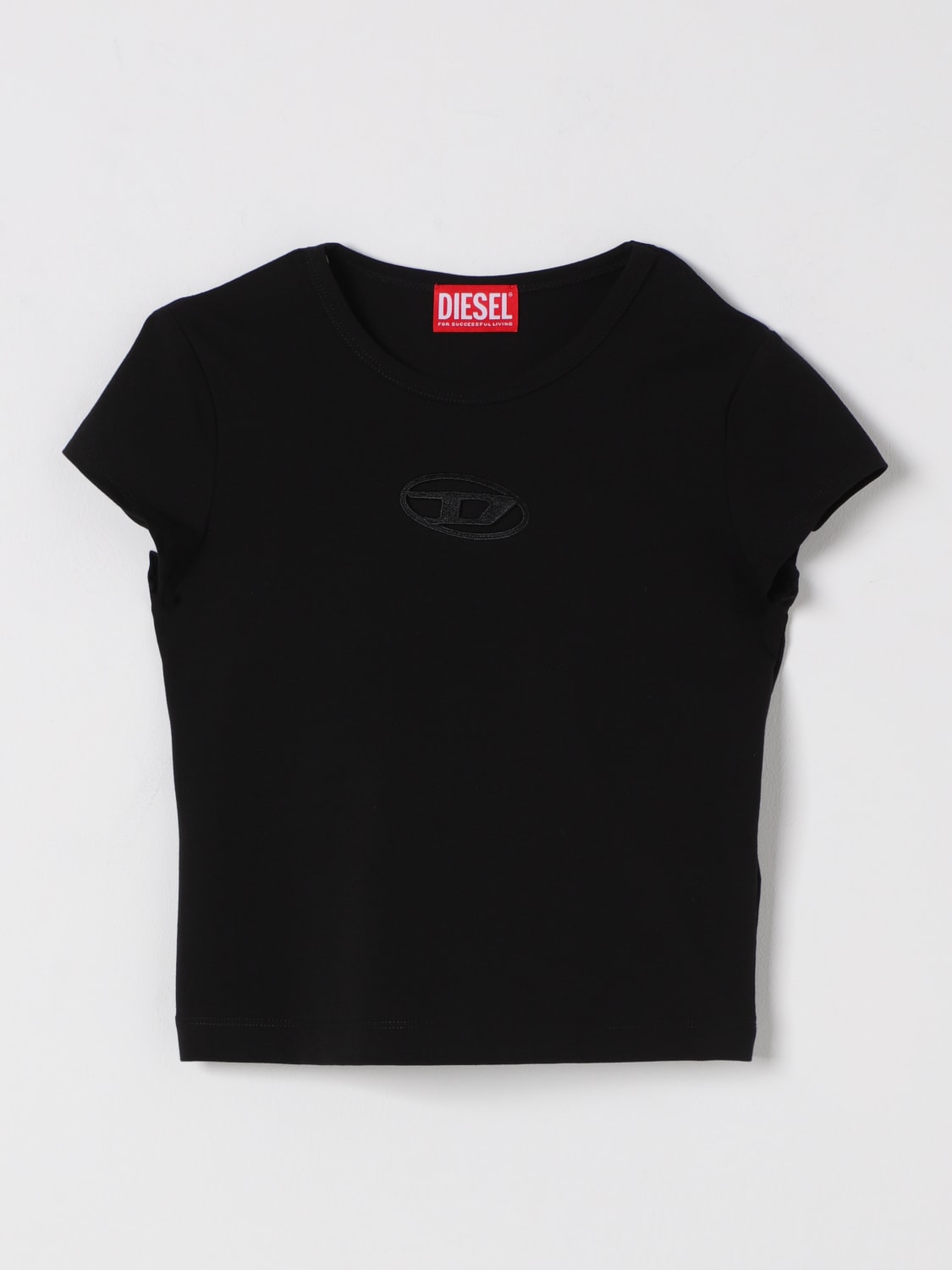 DIESEL CAMISETA: Camisetas niños Diesel, Negro - Img 1