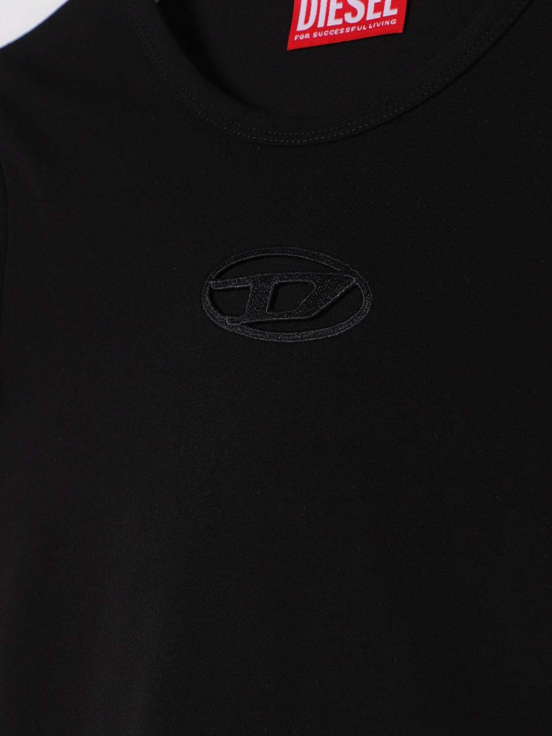 DIESEL CAMISETA: Camisetas niños Diesel, Negro - Img 3