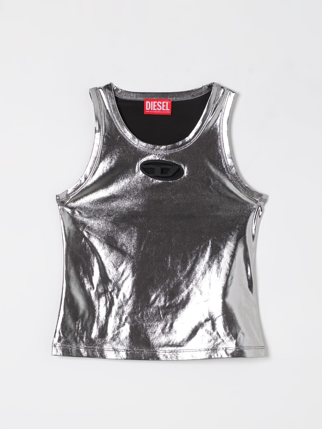 DIESEL TOP: Top kinder Diesel, Silber - Img 1