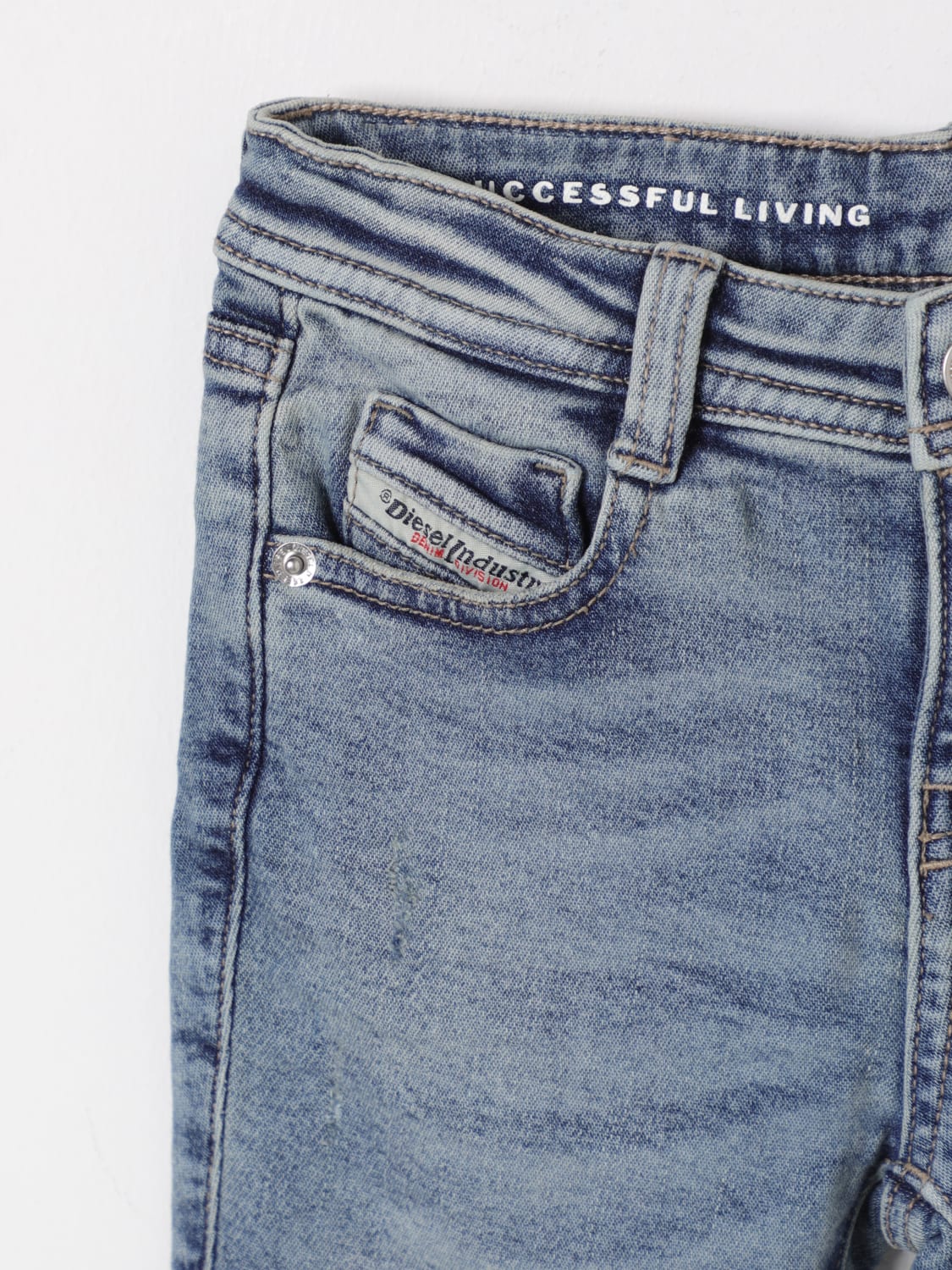 DIESEL JEANS: Jeans kids Diesel, Denim - Img 3