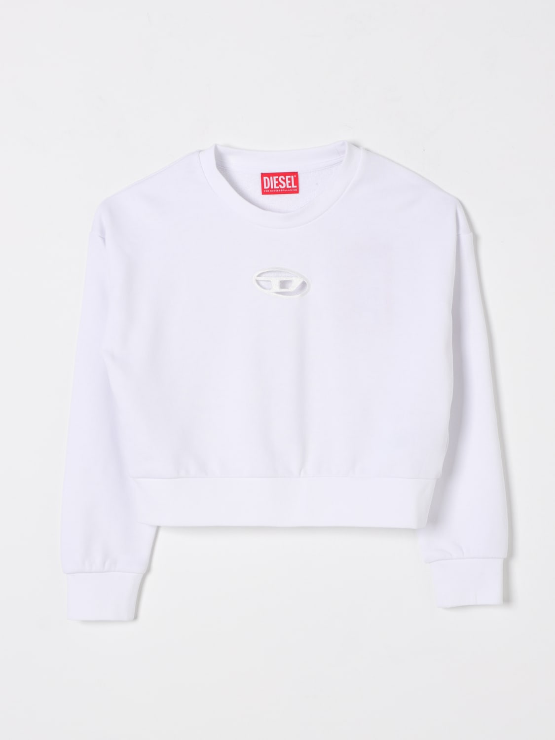 DIESEL PULLOVER: Pullover kinder Diesel, Weiß - Img 1