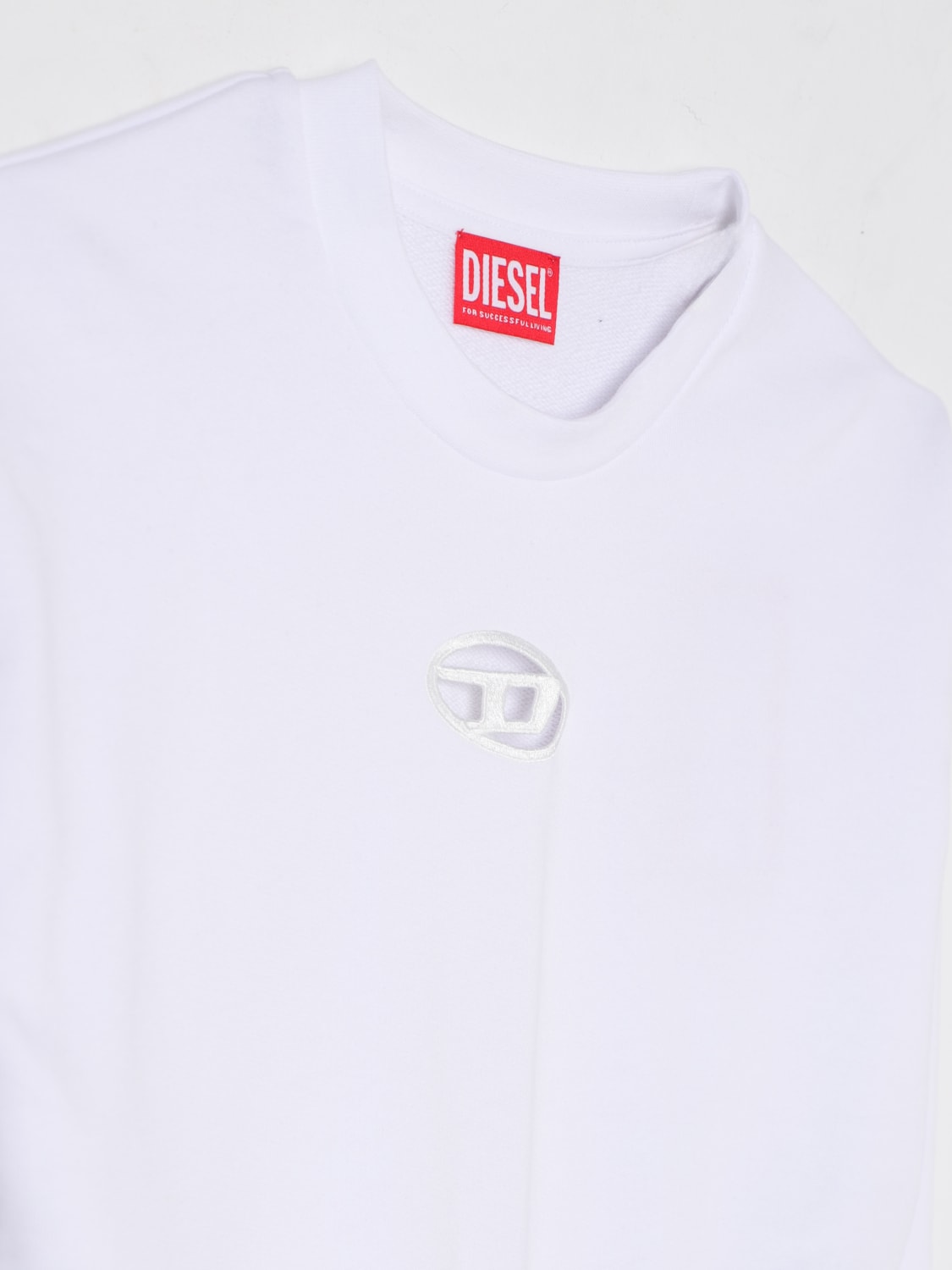 DIESEL PULLOVER: Pullover kinder Diesel, Weiß - Img 3