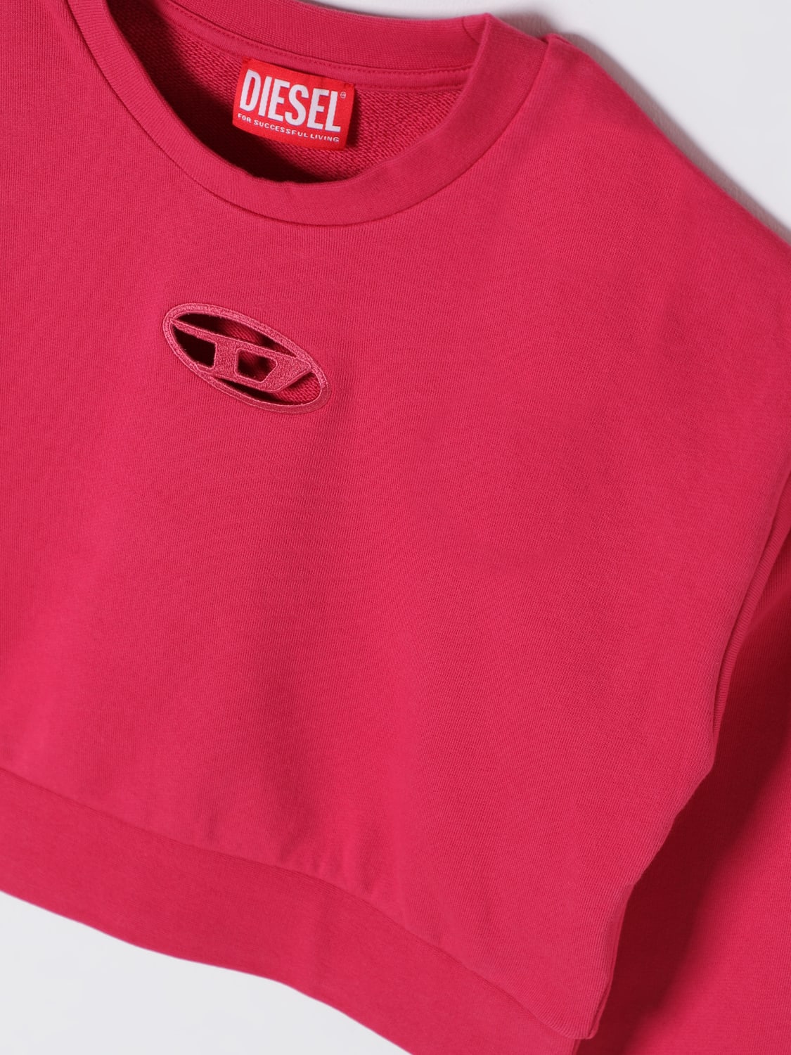 DIESEL SWEATER: Sweater kids Diesel, Fuchsia - Img 3