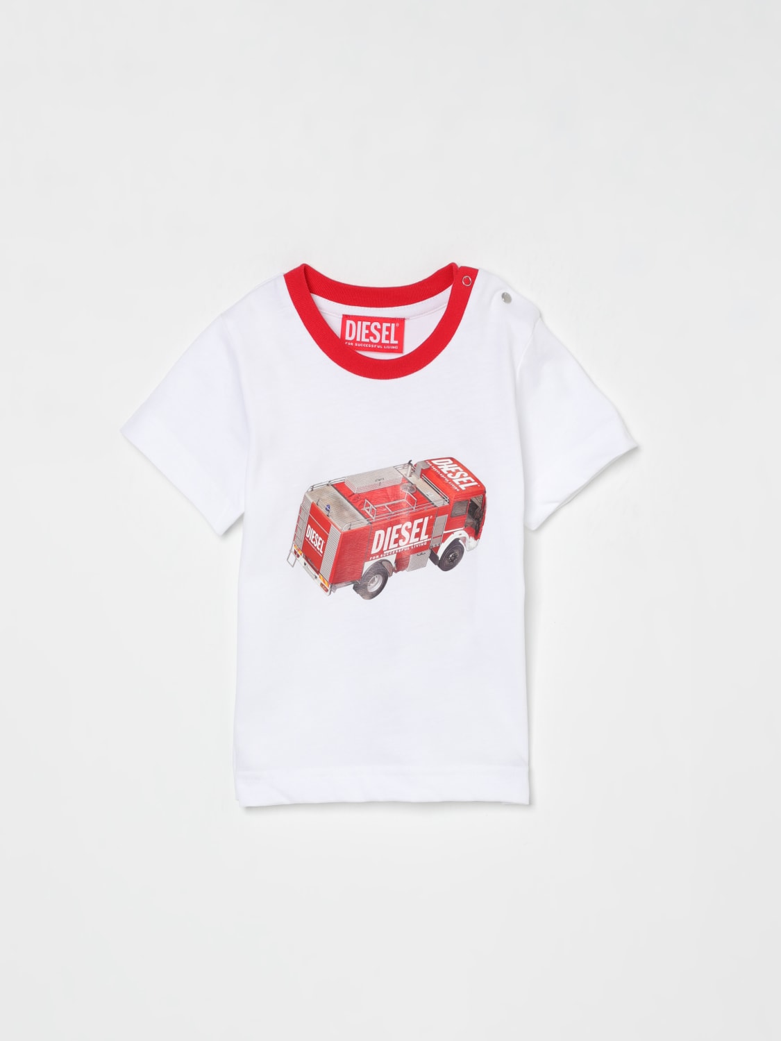 DIESEL T-SHIRT: T-shirt enfant Diesel, Blanc - Img 1