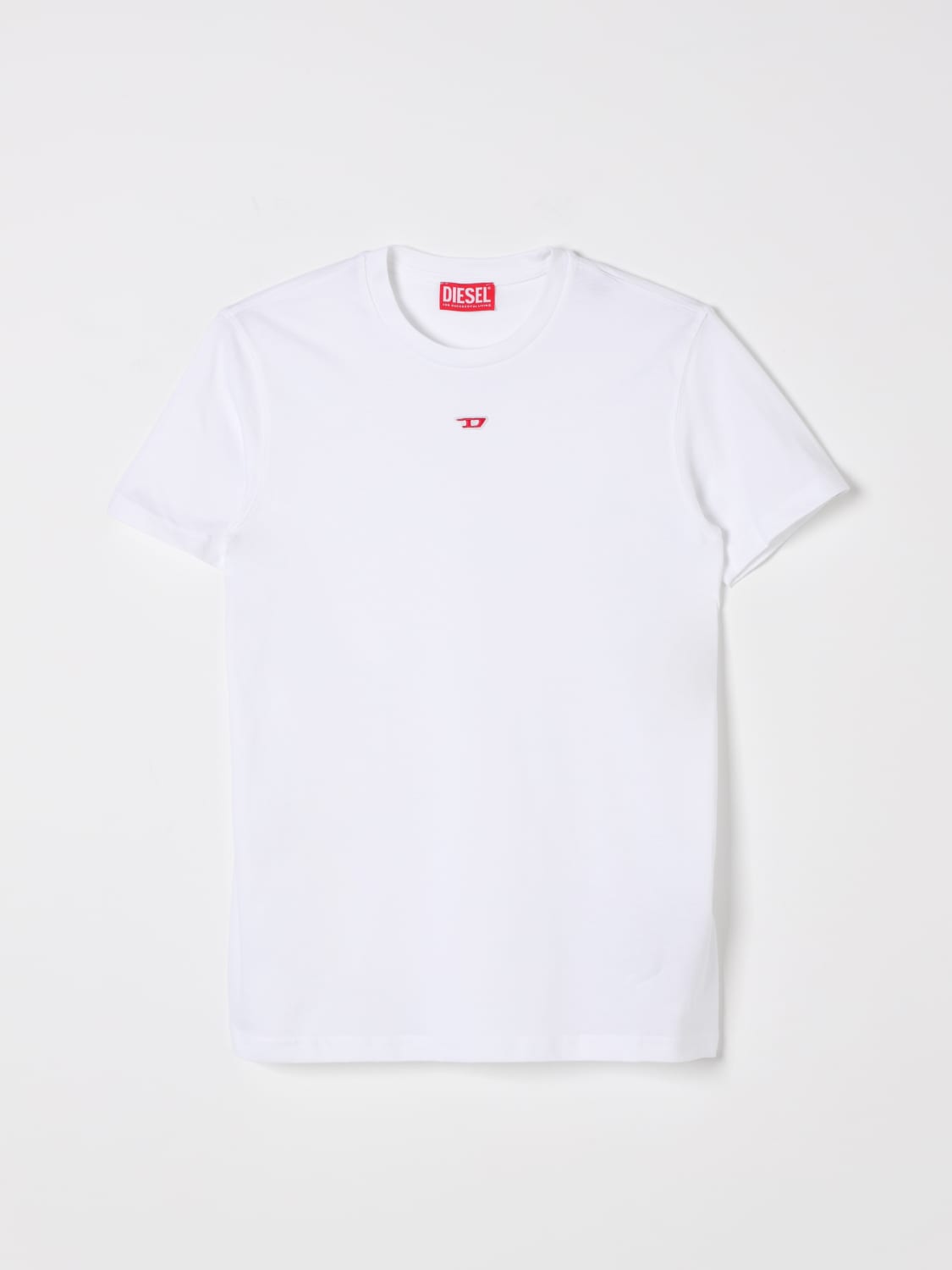 DIESEL: T-shirt kids - White | Diesel t-shirt J022370GRAI