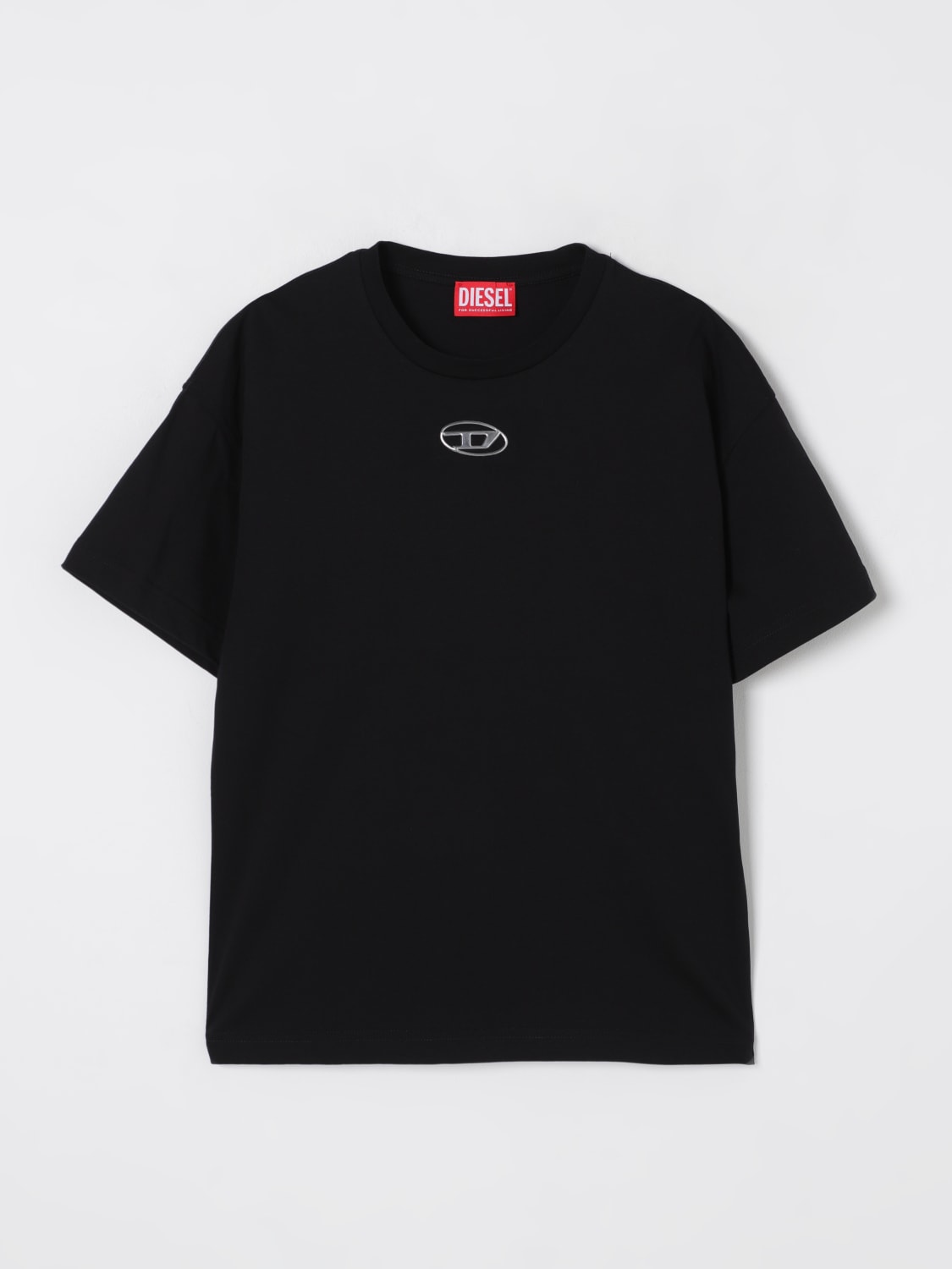 DIESEL T-SHIRT: T-shirt kids Diesel, Black - Img 1