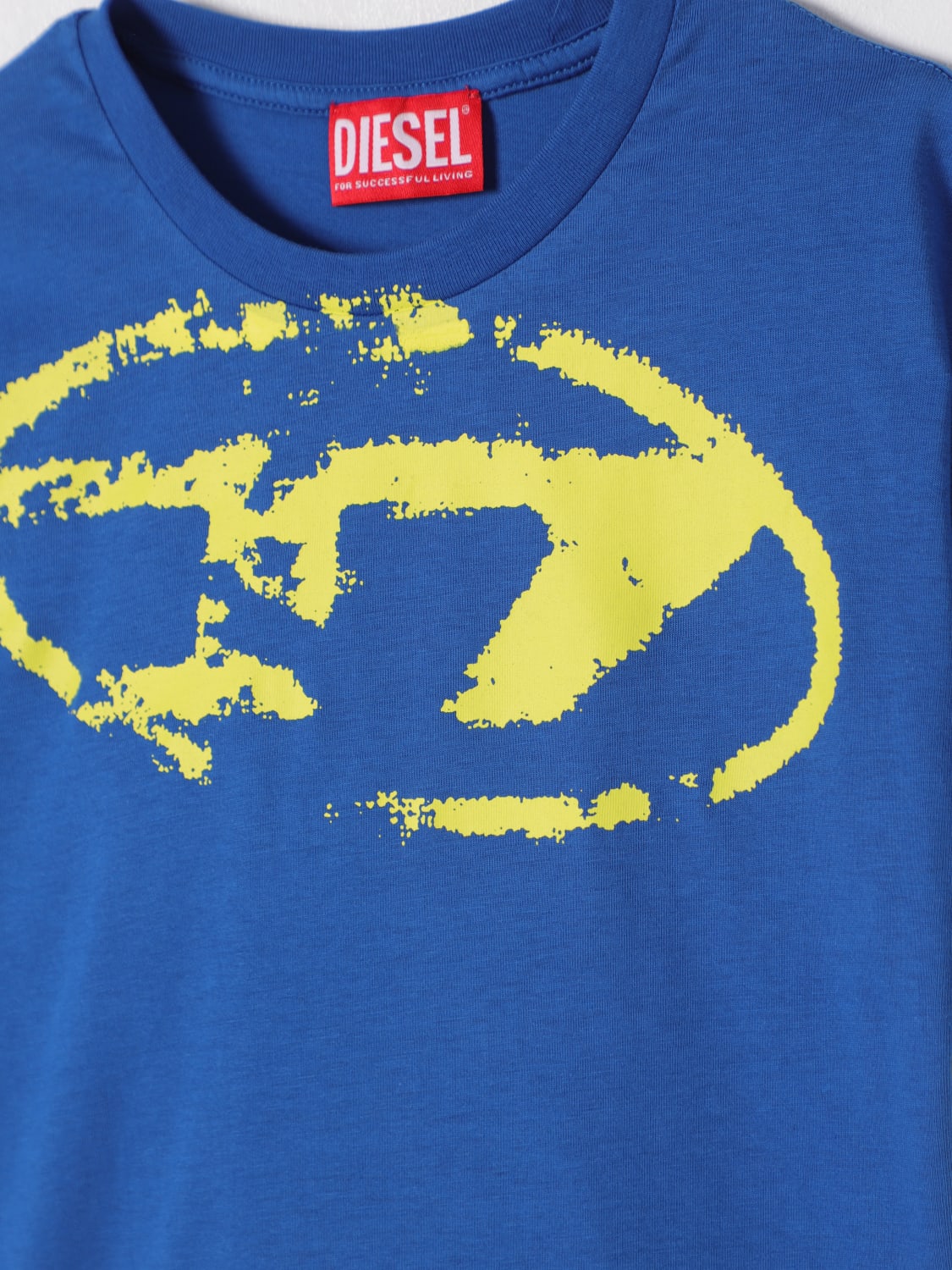 DIESEL T-SHIRT: T-shirt kinder Diesel, Blau - Img 3