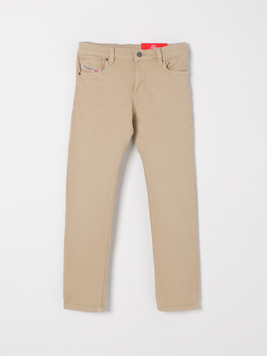 DIESEL JEANS: Pantalón niños Diesel, Arena - Img 1
