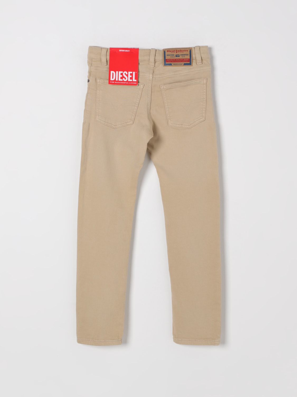 DIESEL JEANS: Pantalón niños Diesel, Arena - Img 2