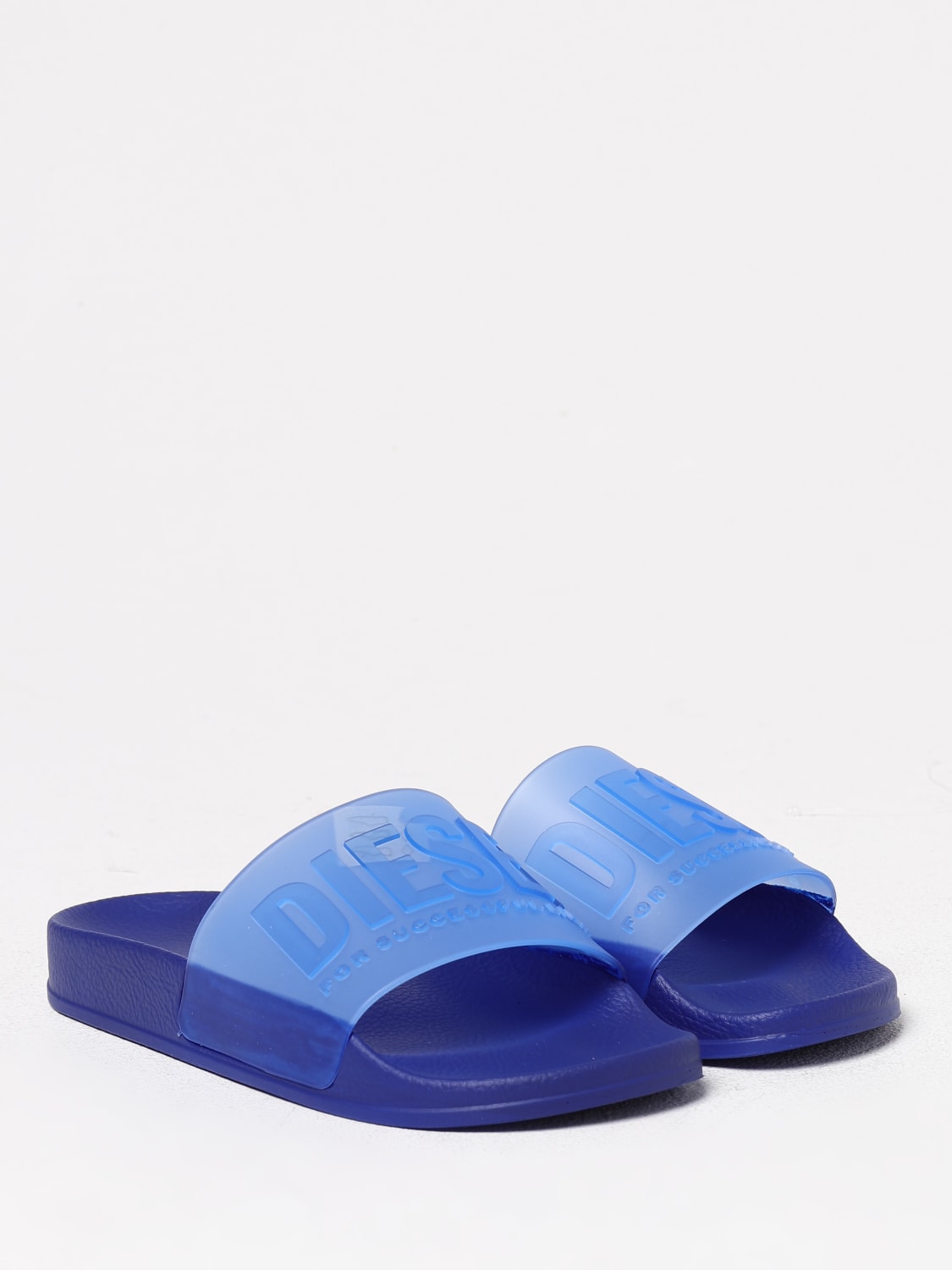 DIESEL SHOES: Shoes kids Diesel, Royal Blue - Img 2