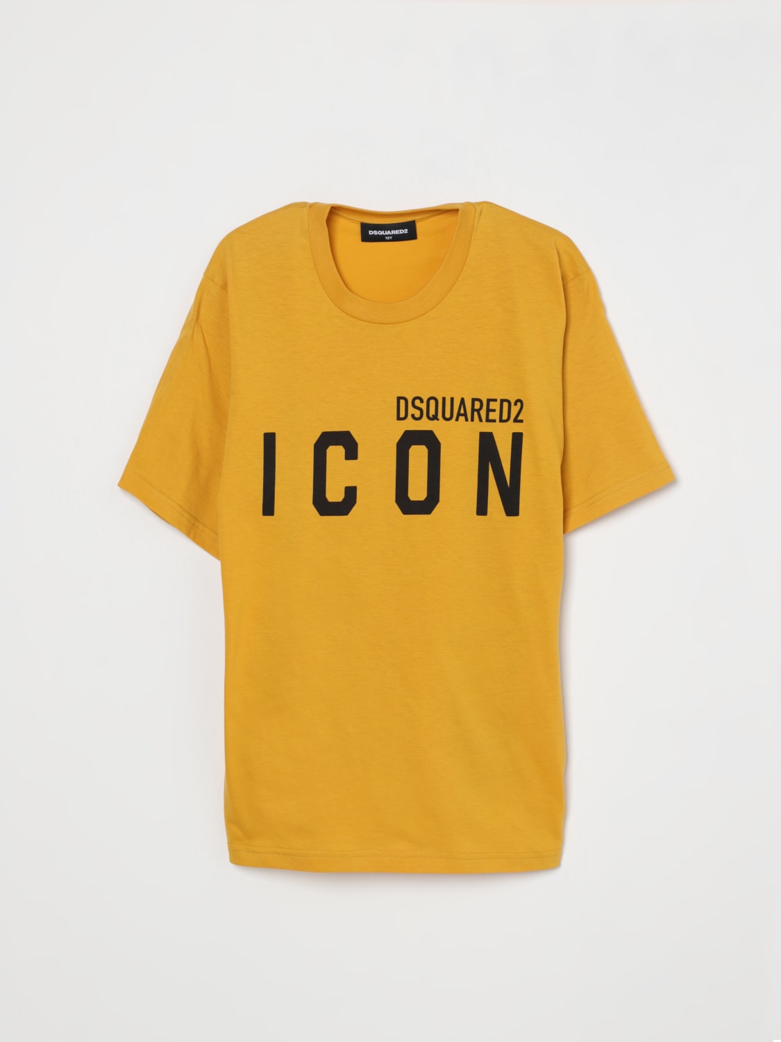 DSQUARED2 CAMISETA: Camiseta niños Dsquared2, Amarillo - Img 1