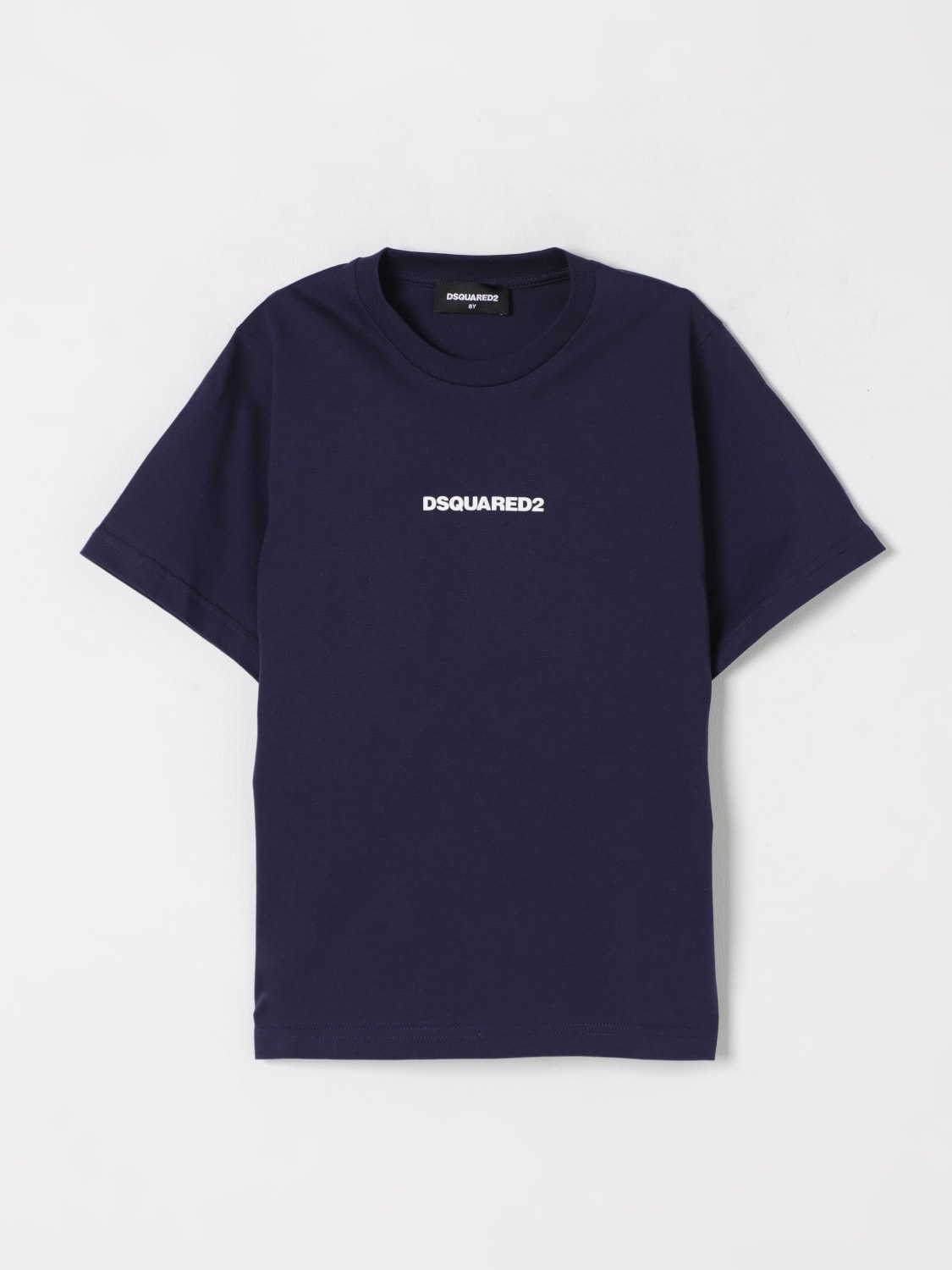 DSQUARED2 T-SHIRT: T-shirt enfant Dsquared2, Bleu - Img 1