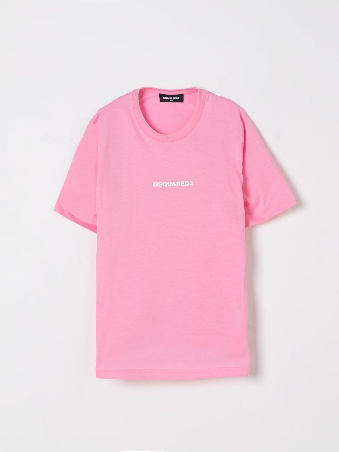 DSQUARED2 T-SHIRT: T-shirt enfant Dsquared2, Rose - Img 1