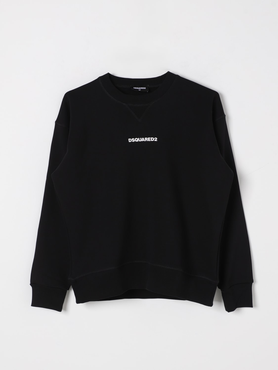 DSQUARED2 PULLOVER: Pullover kinder Dsquared2, Schwarz - Img 1