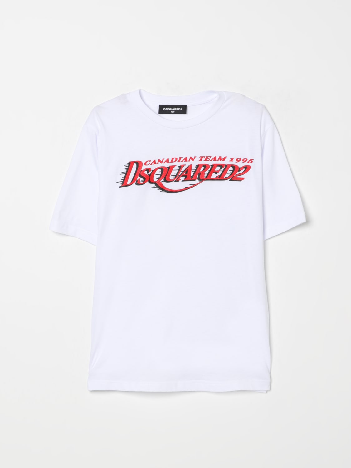 DSQUARED2 T-SHIRT: T-shirt kids Dsquared2, White - Img 1