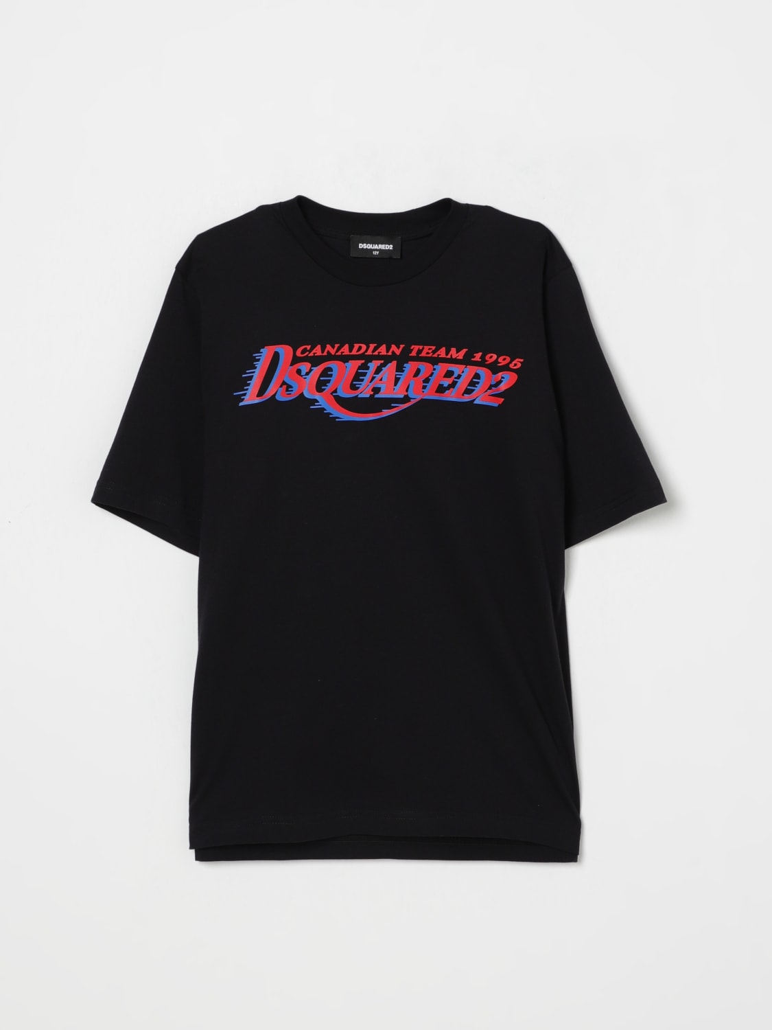 DSQUARED2 T-SHIRT: T-shirt kinder Dsquared2, Schwarz - Img 1