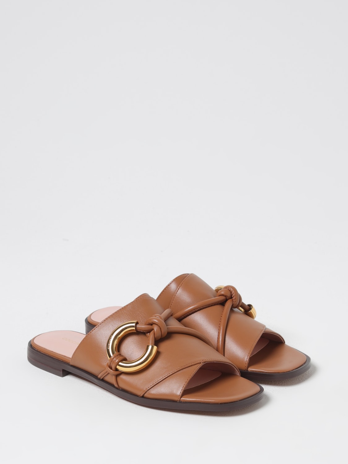 シューズ・サンダルその他 COCCINELLE Woman Flat sandals Sangria E4S05180101 M01 E4SGH180101_001_0.jpg