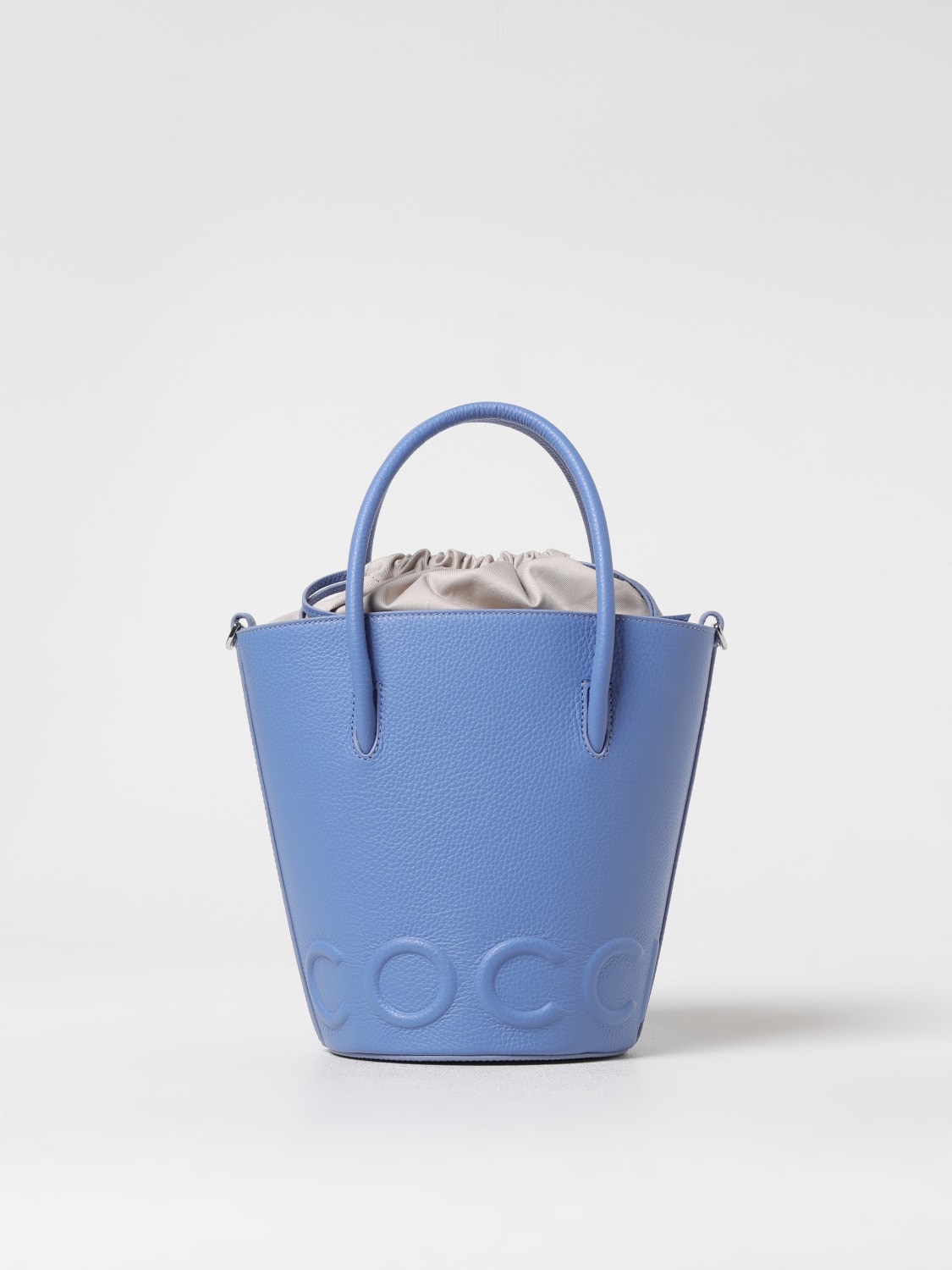 COCCINELLE MINI BAG: Shoulder bag woman Coccinelle, Gnawed Blue - Img 1