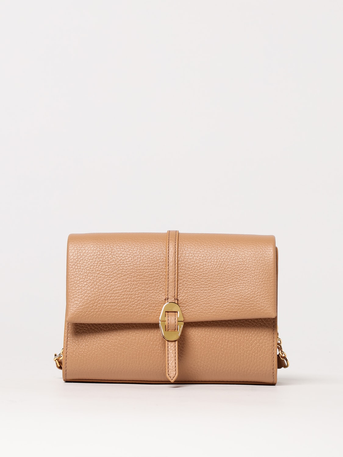 COCCINELLE MINI BAG: Shoulder bag woman Coccinelle, Sand - Img 1