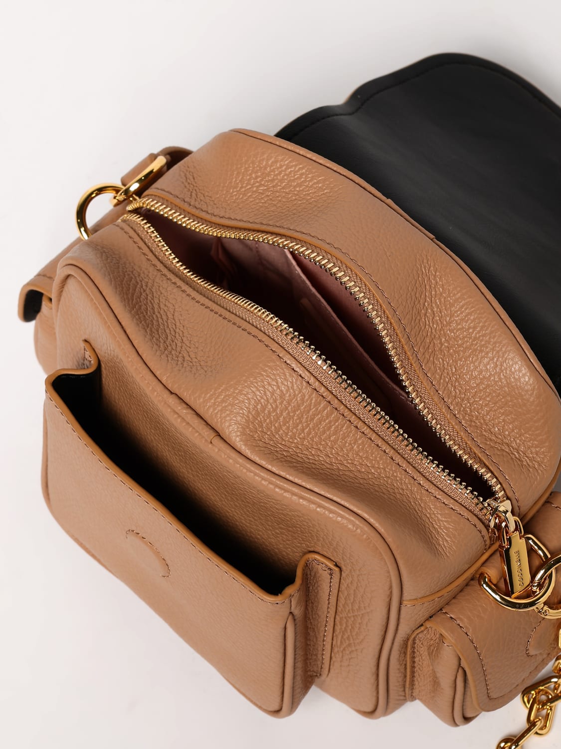 COCCINELLE MINI BAG: Shoulder bag woman Coccinelle, Sand - Img 3