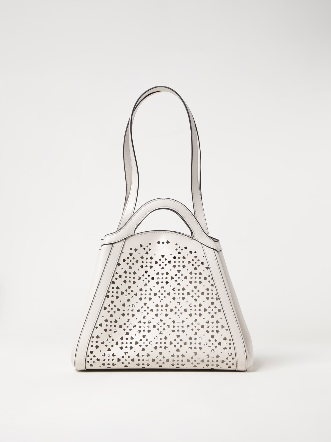 トートバッグ COCCINELLE Women Shoulder Bags E1 MF6 18 04 01H14 White Coccinelle white women's Shoulder Bag Leather Lavorazione