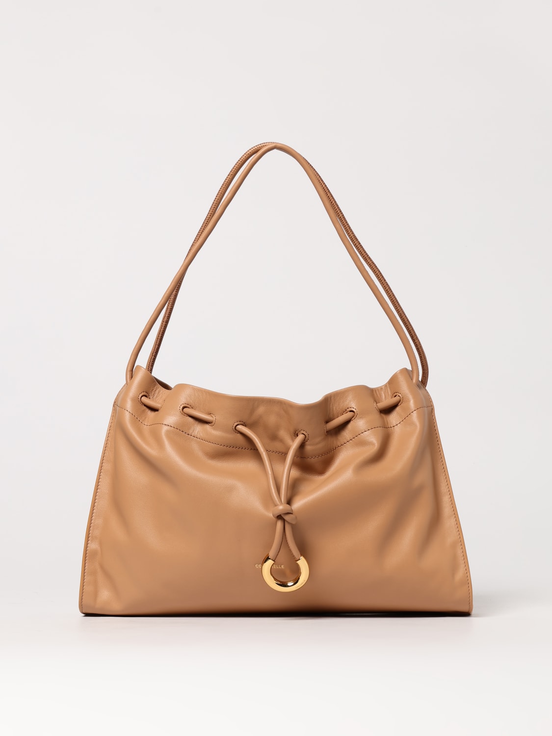 COCCINELLE SHOULDER BAG: Shoulder bag woman Coccinelle, Sand - Img 1