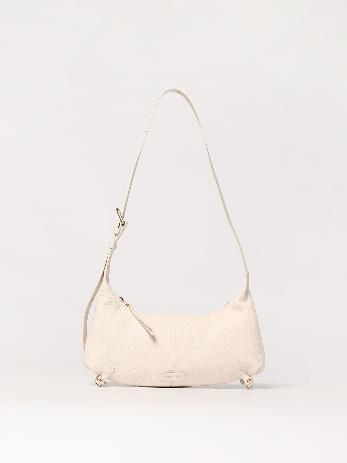 COCCINELLE SCHULTERTASCHE: Schultertasche damen Coccinelle, Weiß - Img 1