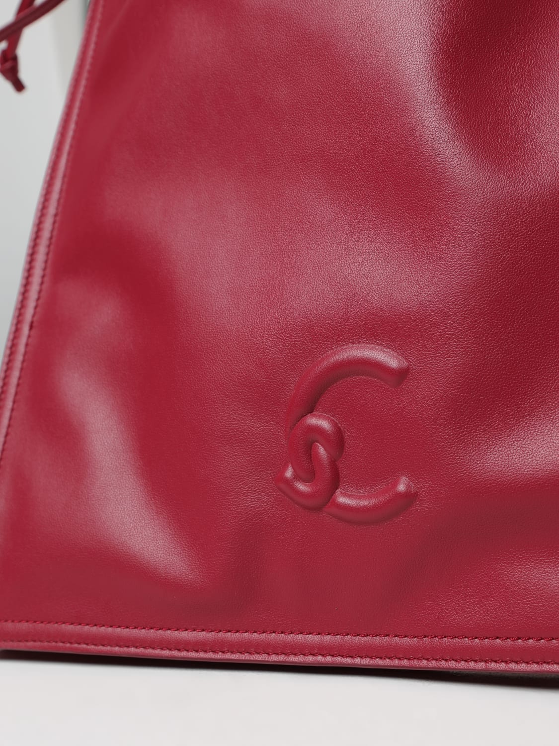 ショルダーバッグ・ポシェット COCCINELLE Woman Shoulder bag Red E1SXG110101 M01 Coccinelle Small C-Easy Cross Body Bag | Red | FARFETCH JO
