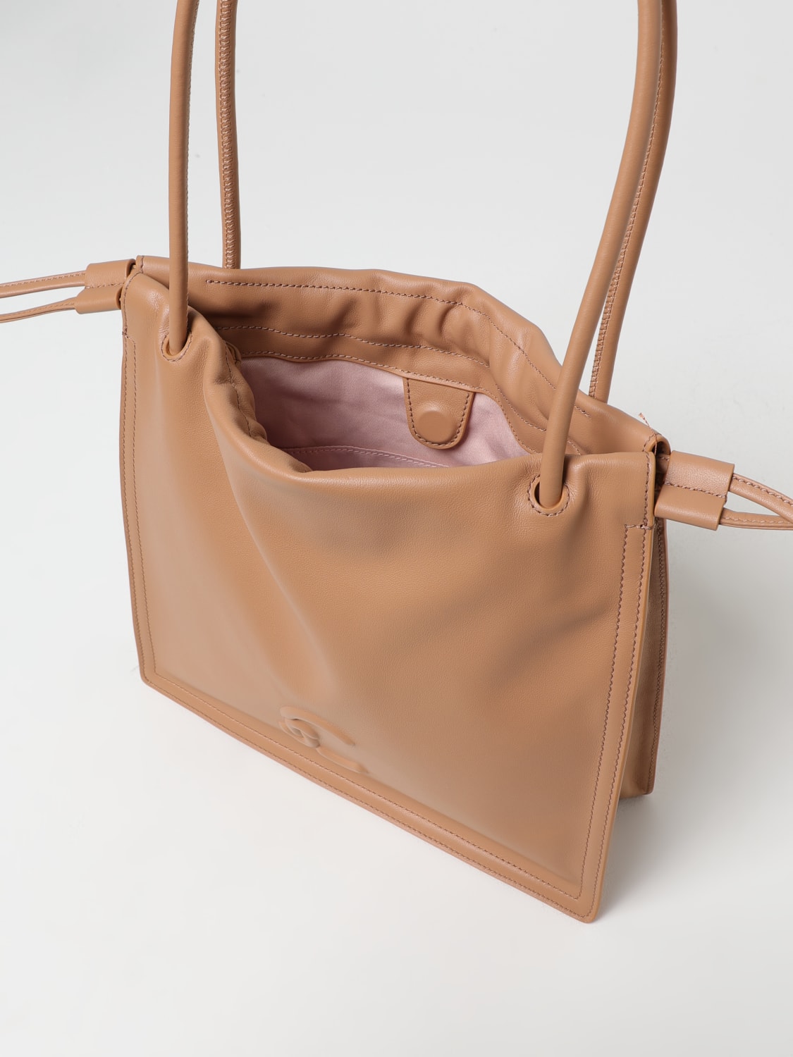 COCCINELLE SHOULDER BAG: Shoulder bag woman Coccinelle, Beige - Img 3