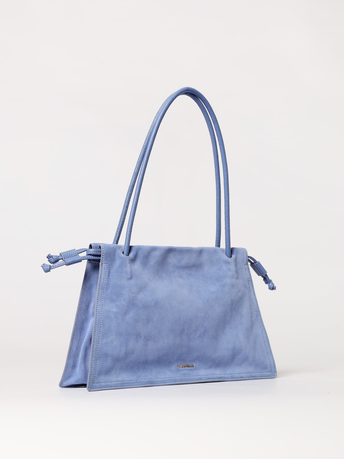 ショルダーバッグ・ポシェット COCCINELLE Woman Shoulder bag Gnawed Blue E1SS6130101 B36 COCCINELLE: Shoulder bag woman - Gnawed Blue | Coccinelle