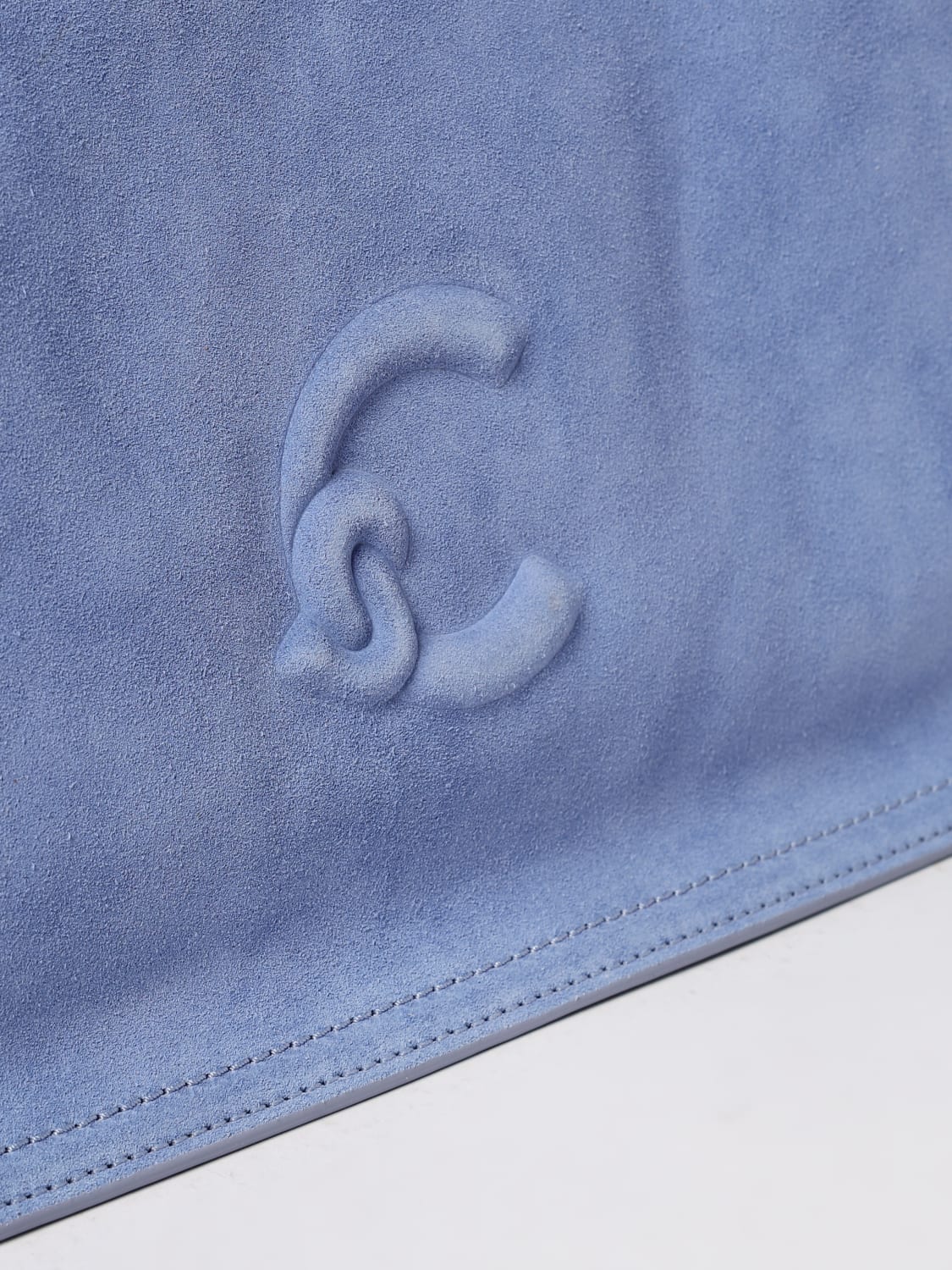 COCCINELLE: Shoulder bag woman - Gnawed Blue | Coccinelle