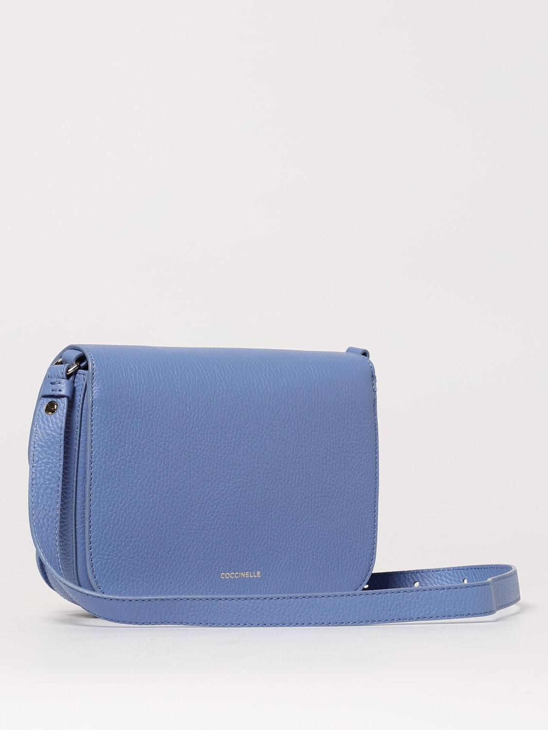 バッグ・カバンその他 COCCINELLE Woman Mini bag Gnawed Blue E1RFF550101 B36 COCCINELLE: Shoulder bag woman - Gnawed Blue | Coccinelle