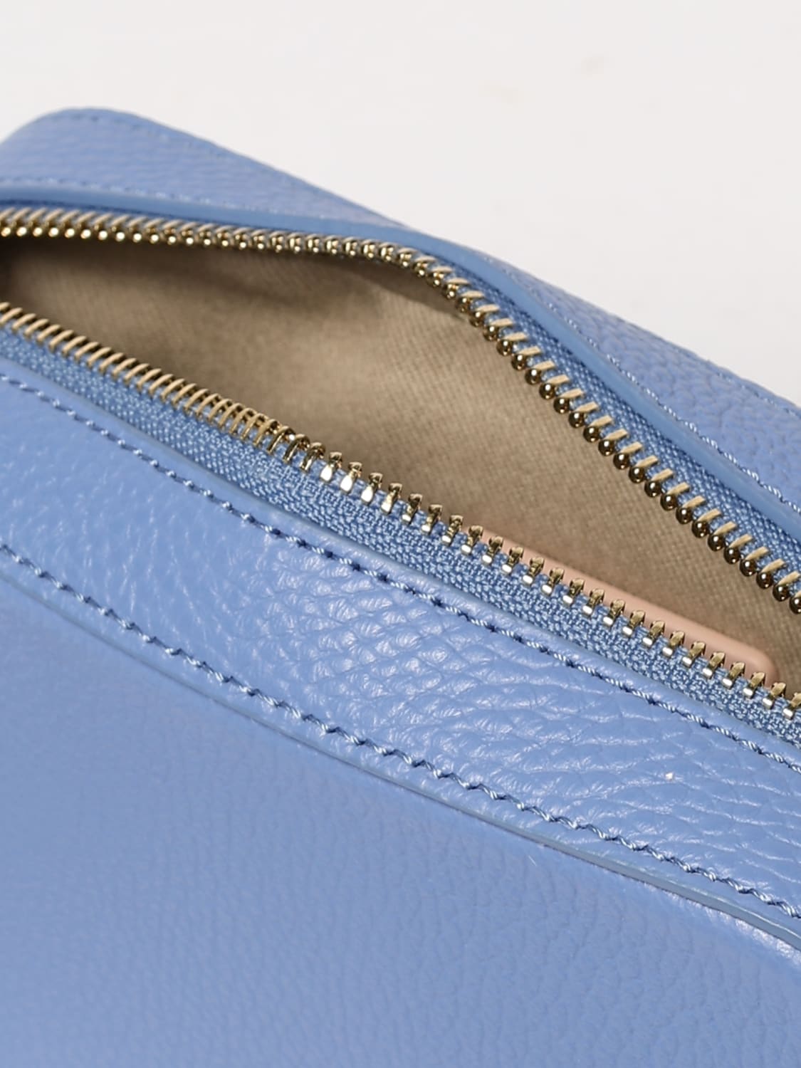 COCCINELLE MINI BOLSO: Bolso de hombro mujer Coccinelle, Azul Claro - Img 3