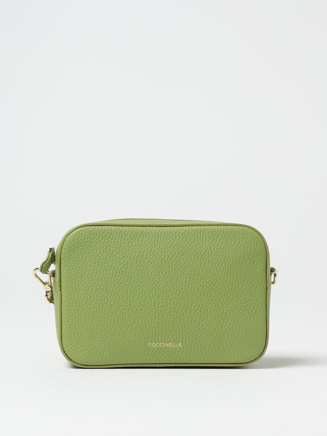 COCCINELLE MINI BOLSO: Bolso de hombro mujer Coccinelle, Verde - Img 1