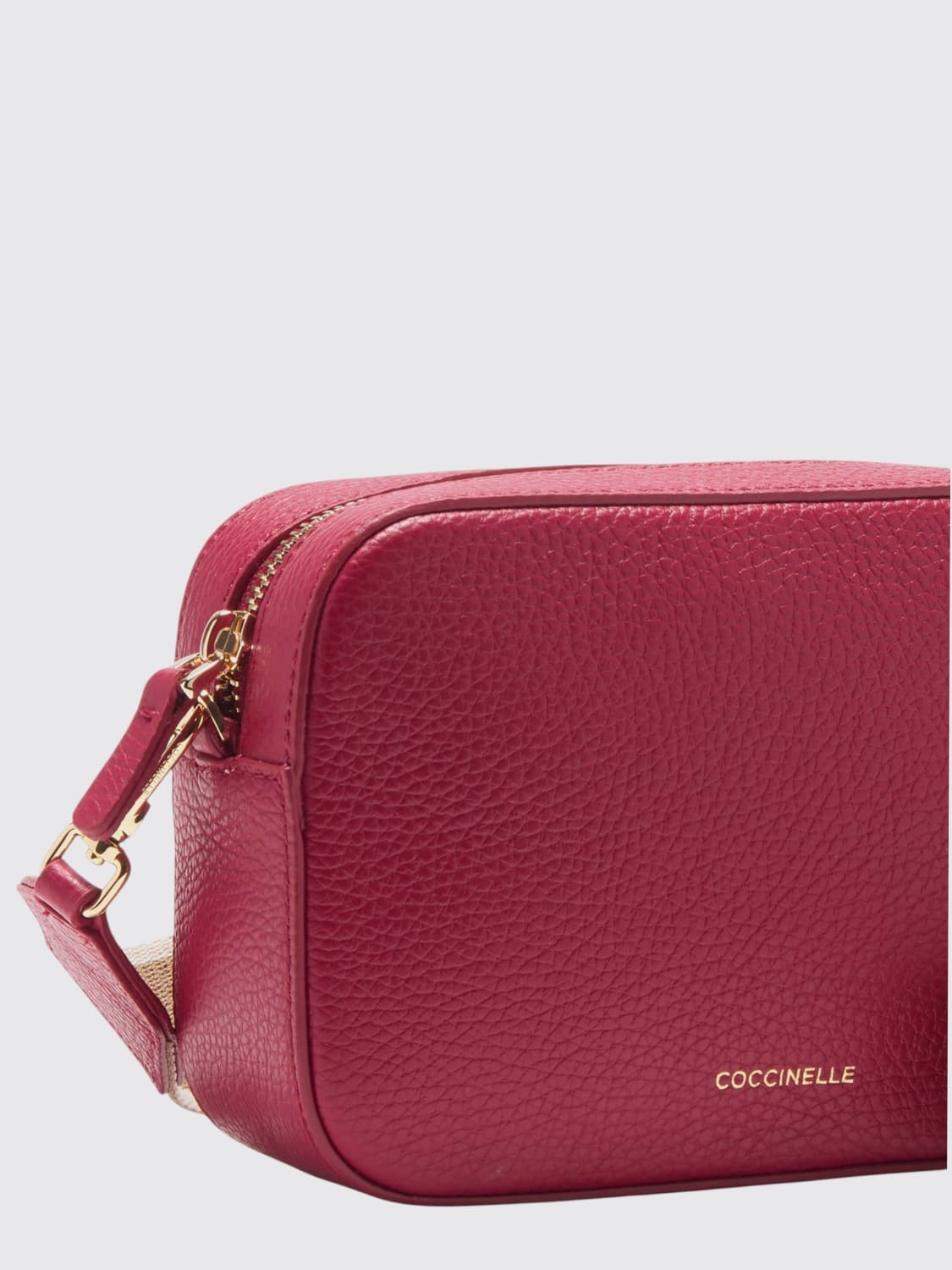 COCCINELLE MINITASCHE: Schultertasche damen Coccinelle, Burgunderrot - Img 3