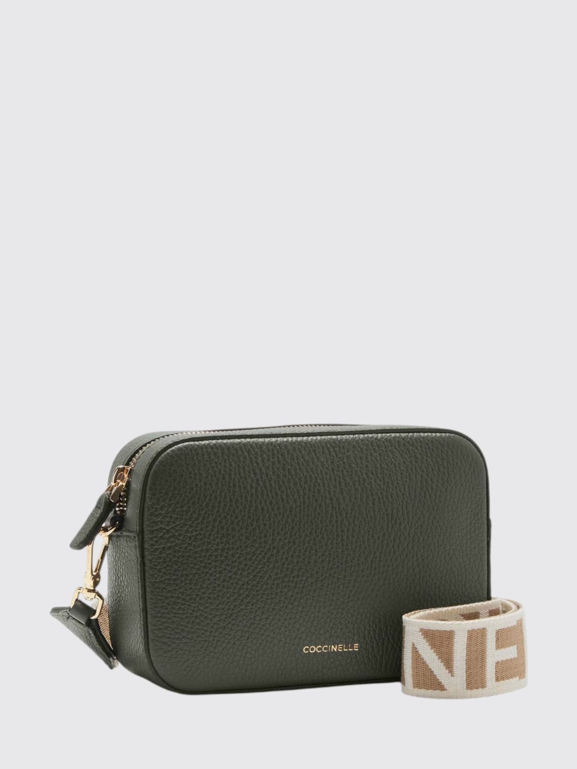 COCCINELLE BORSA MINI: Borsa Tebe Small Coccinelle in pelle a grana, Nero 1 - Img 2