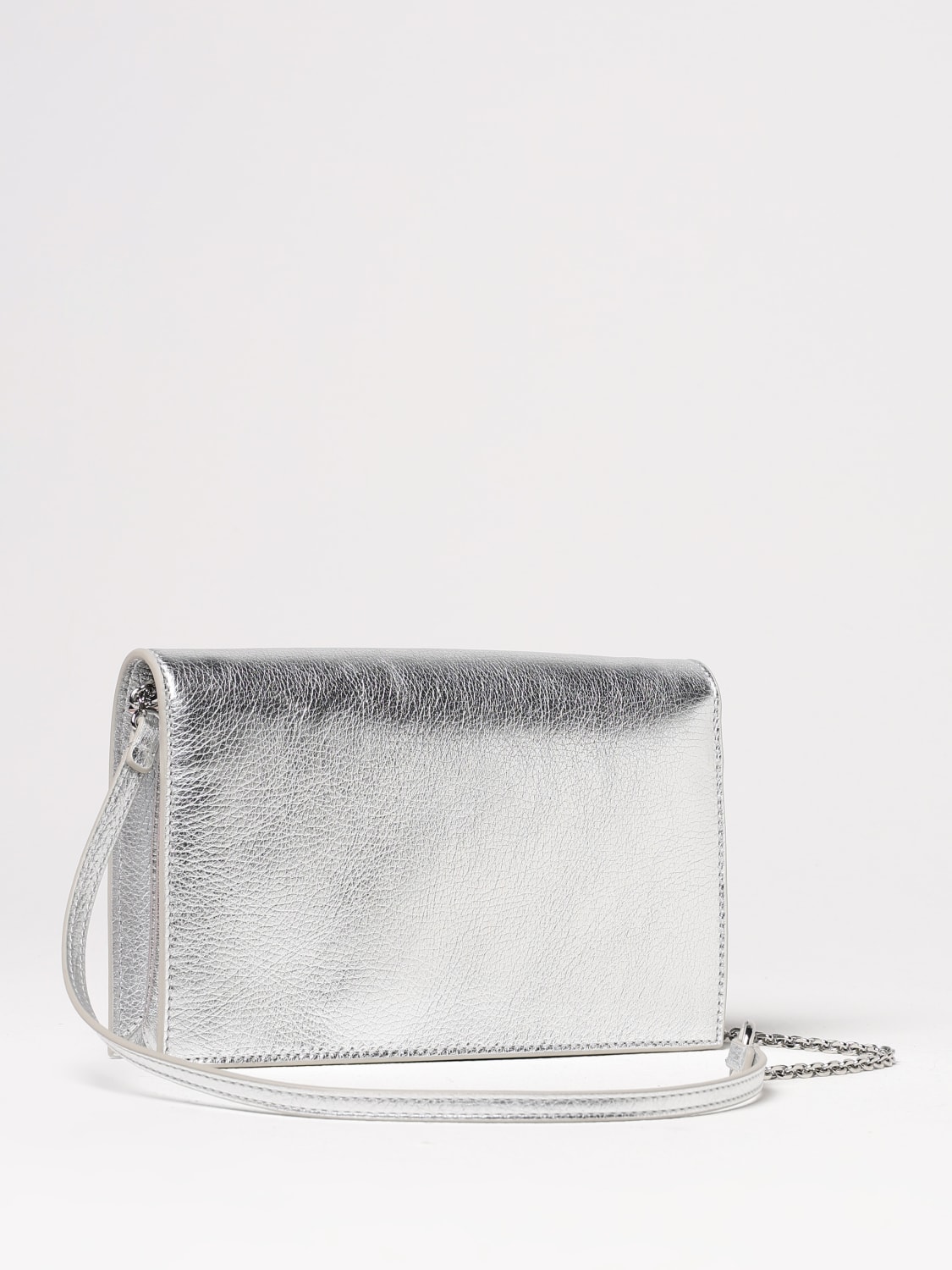 COCCINELLE MINI BAG: Shoulder bag woman Coccinelle, Silver - Img 2