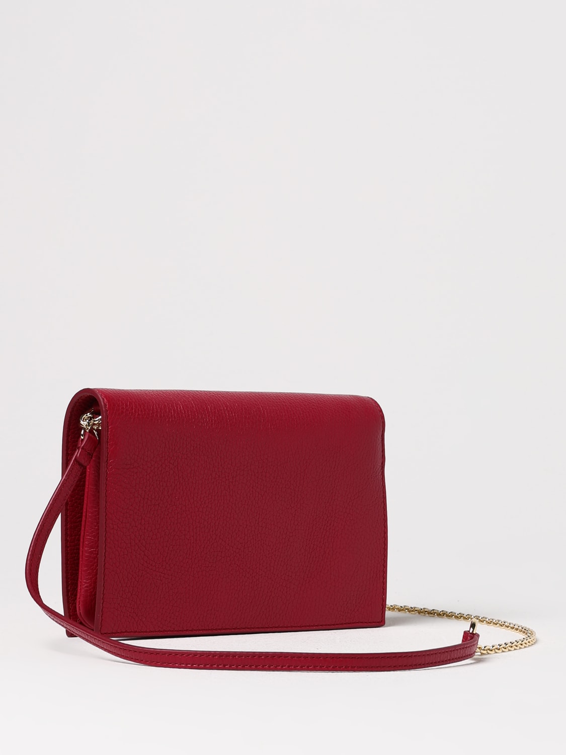 COCCINELLE BORSA MINI: Borsa Dandy Coccinelle in pelle a grana , Vino - Img 2