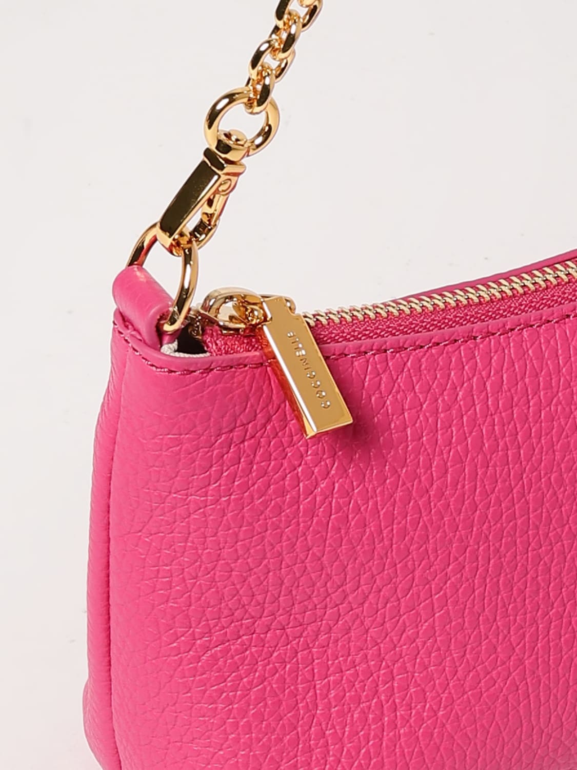 COCCINELLE MINI BAG: Shoulder bag woman Coccinelle, Fuchsia - Img 3