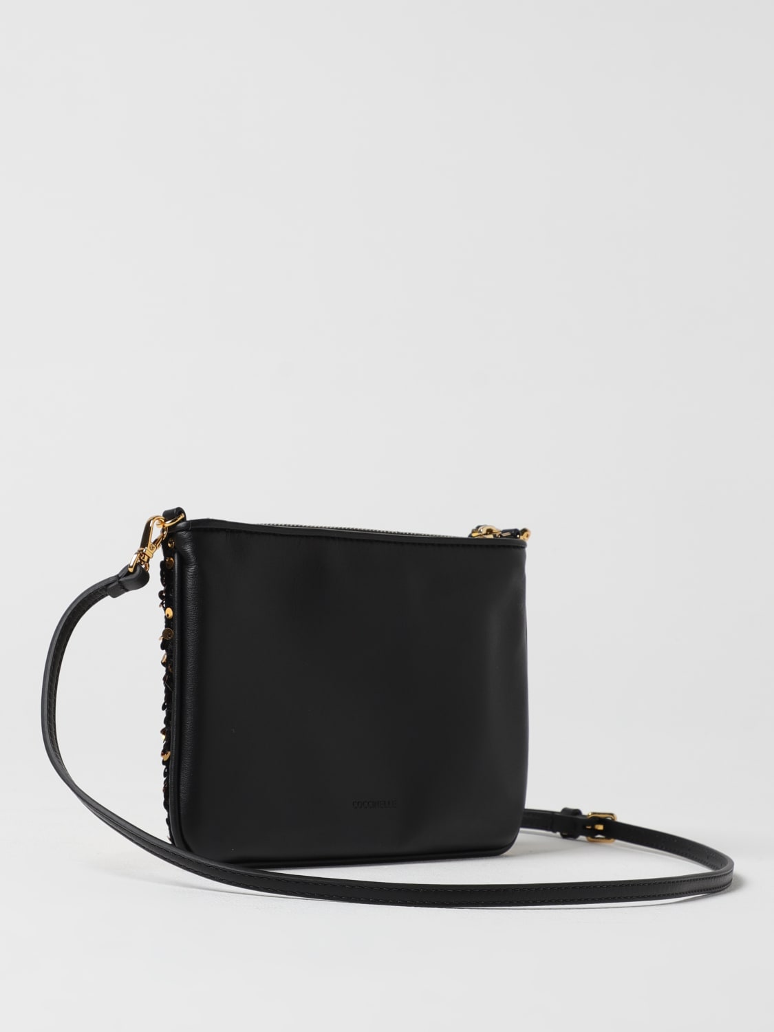 COCCINELLE MINITASCHE: Schultertasche damen Coccinelle, Gold - Img 2