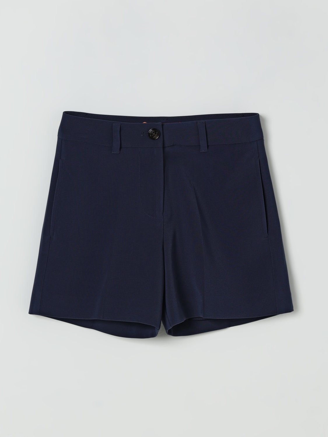 MAX&CO. KID PANTALONCINI: Pantaloncino chino Max&Co. Kid con pince, Indaco - Img 1